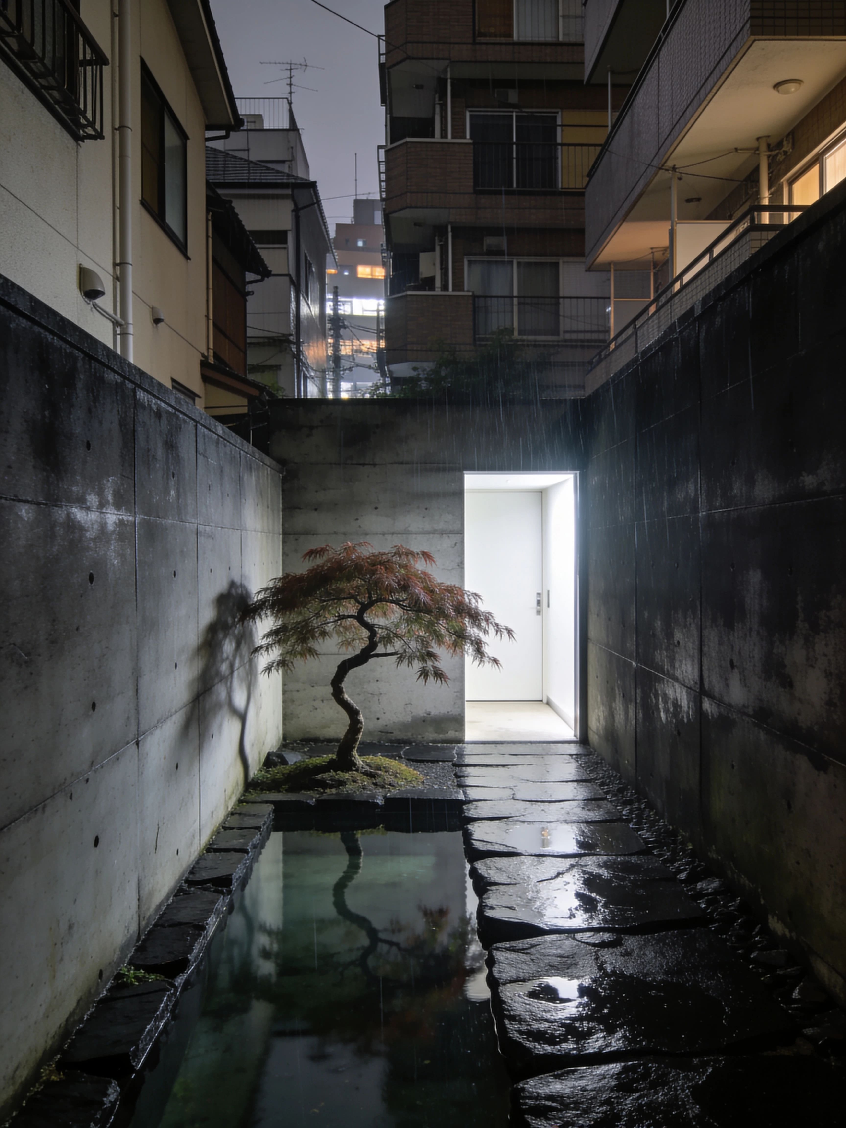 Tokyo Minimal Alley — SILIZIUM Dream Location