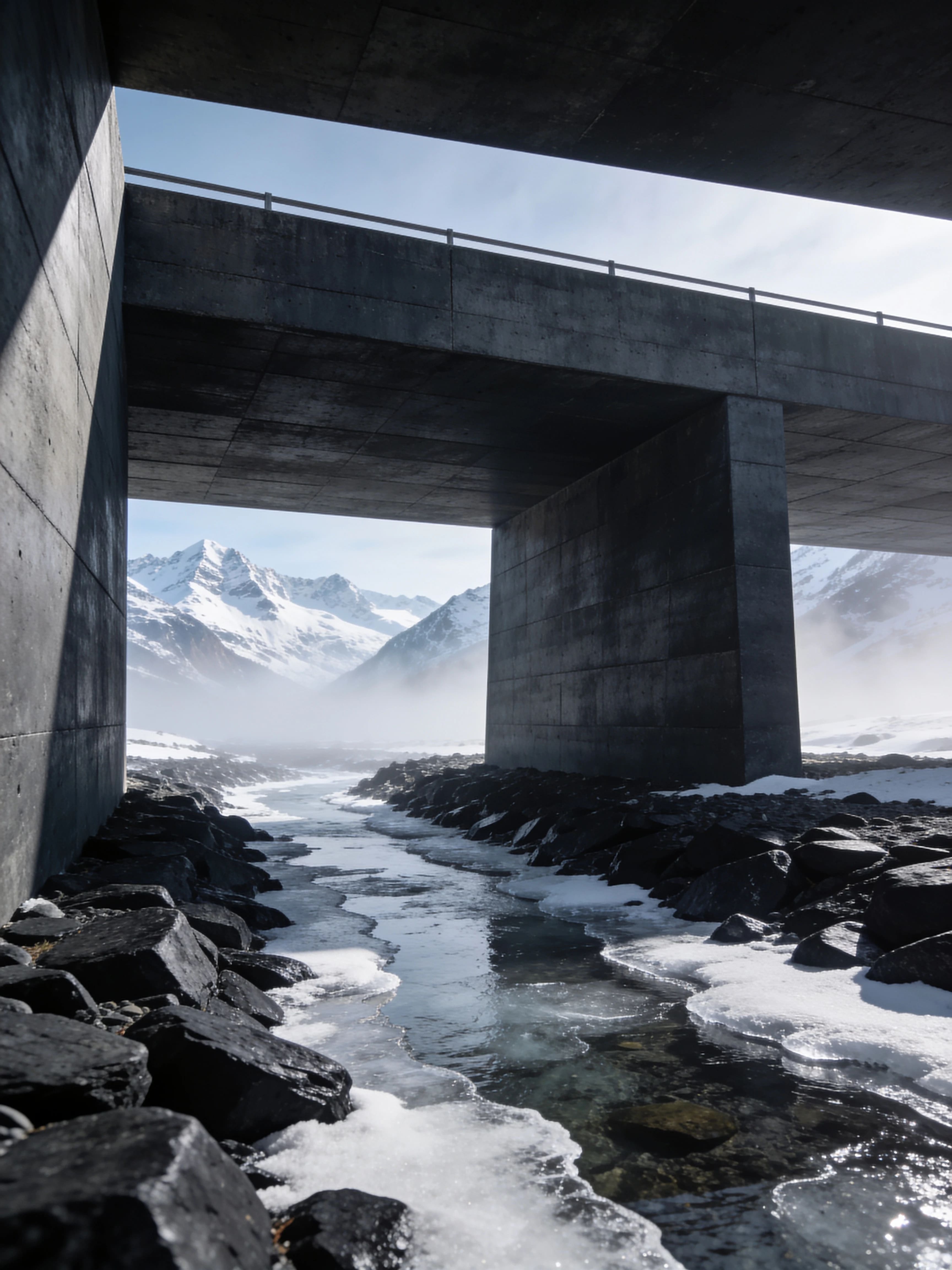 Swiss Concrete Bridge — SILIZIUM Dream Location